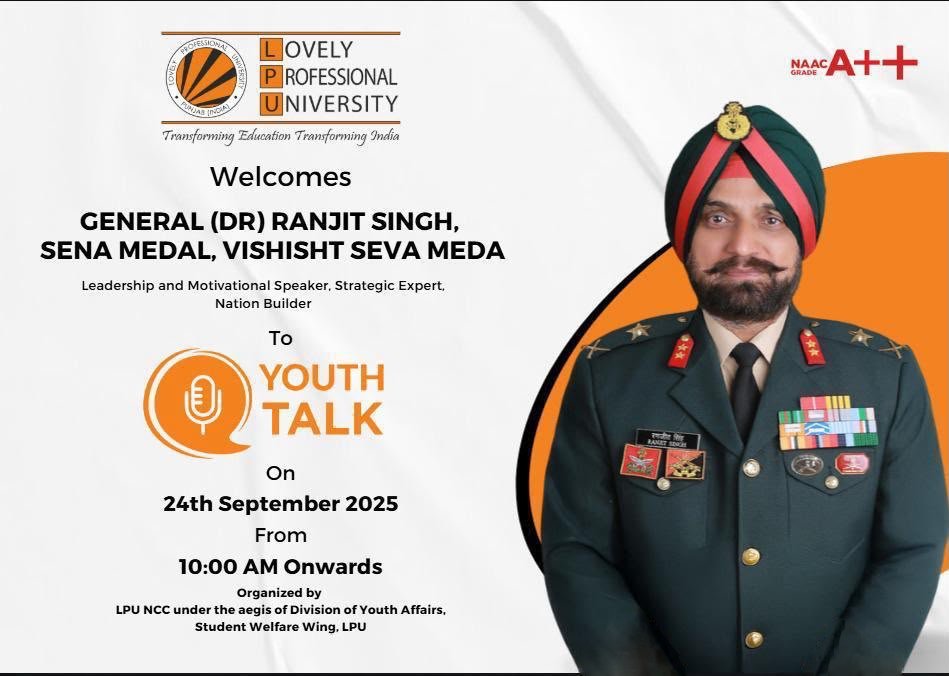 Motivational Talk for Students of LPU